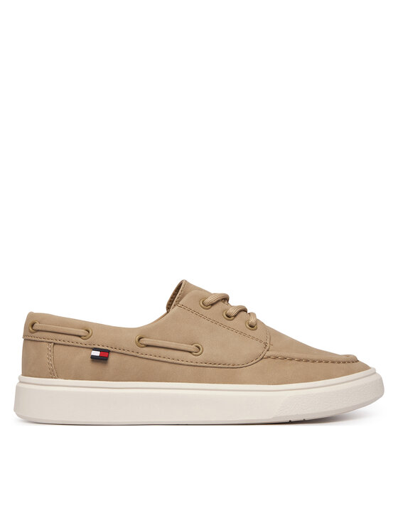 Tommy Hilfiger Poltopánky T3B4-34352-0315 Béžová