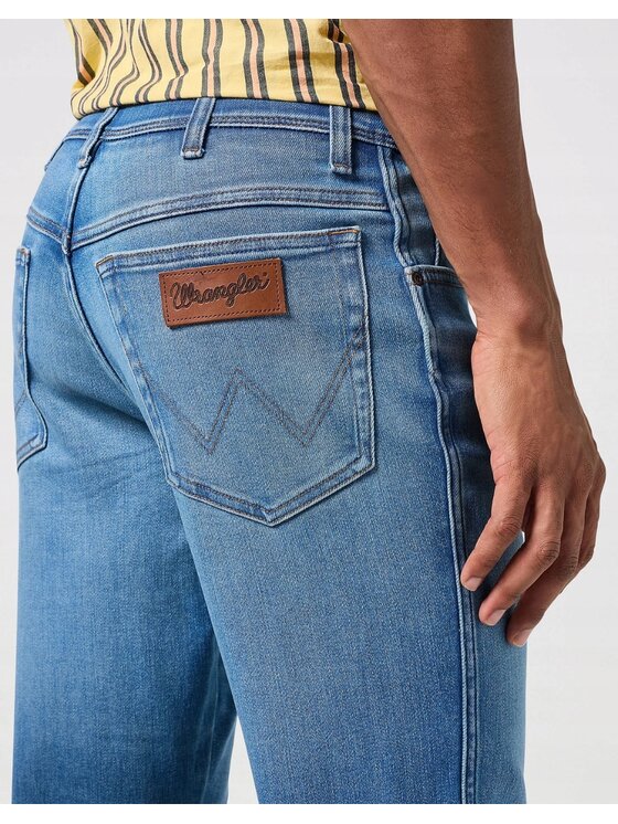 Wrangler Wrangler Jeansy Texas Niebieski Straight Fit