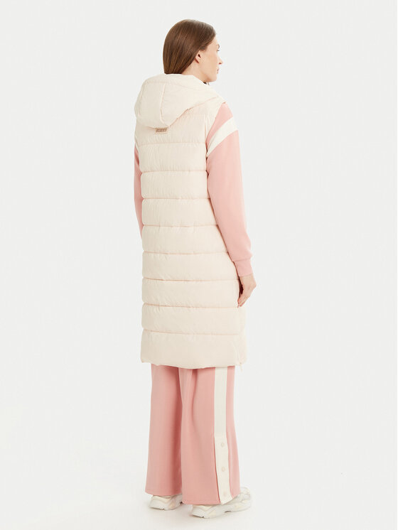 Guess Guess Sportinė liemenė V4RL01 WFYE2 Kreminė Regular Fit