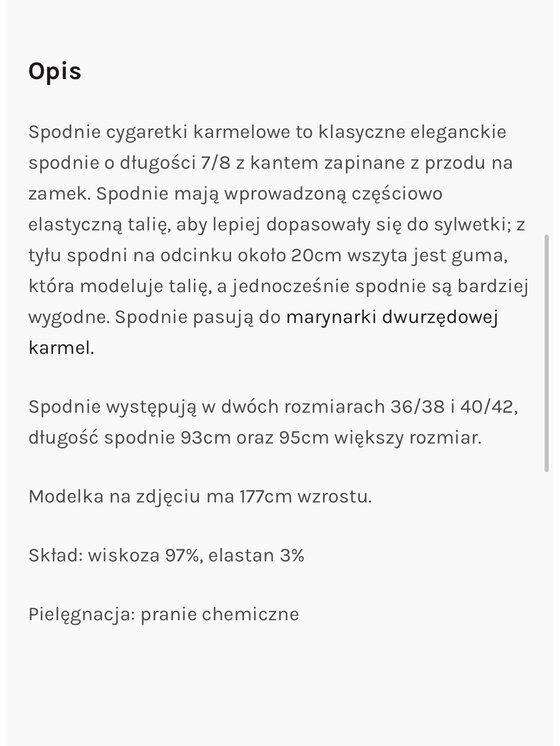 Entelier Entelier Spodnie materiałowe cygaretki Beżowy Comfortable Fit