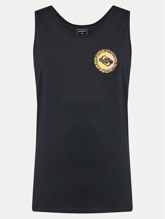 Quiksilver Tank top Long Fade Tank EQYZT07663 Čierna Regular Fit