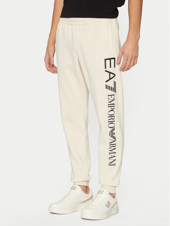 EA7 Emporio Armani EA7 Emporio Armani Teplákové nohavice 8NPPB5 PJ07Z 1713 Béžová Regular Fit