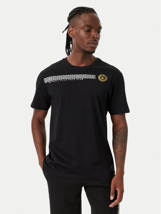 Beverly Hills Polo Club Tricou M1608-HR Negru Regular Fit