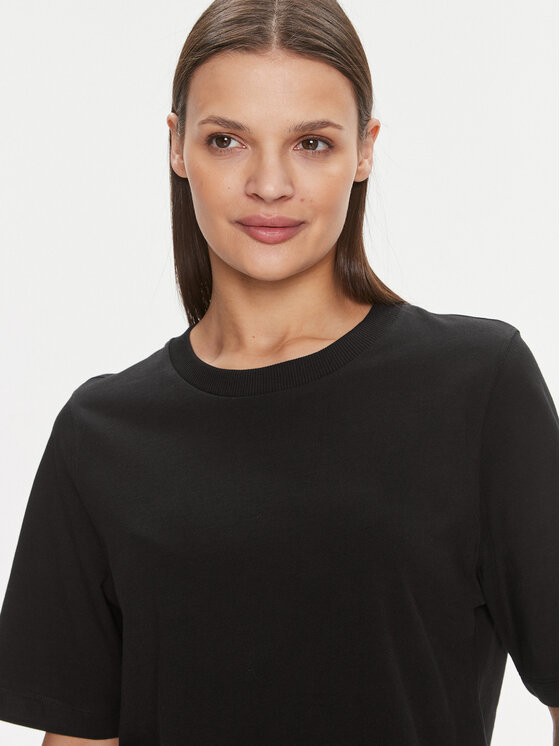 United Colors Of Benetton United Colors Of Benetton T-shirt 3BL0E17G5 Crna Boxy Fit