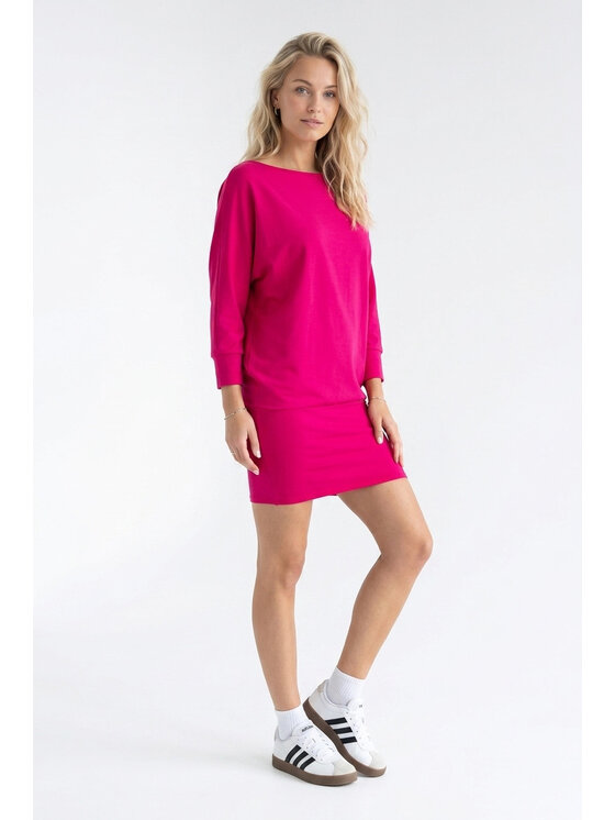 FIGL FIGL Každodenné šaty M1345 Svetlo fialová Loose Fit