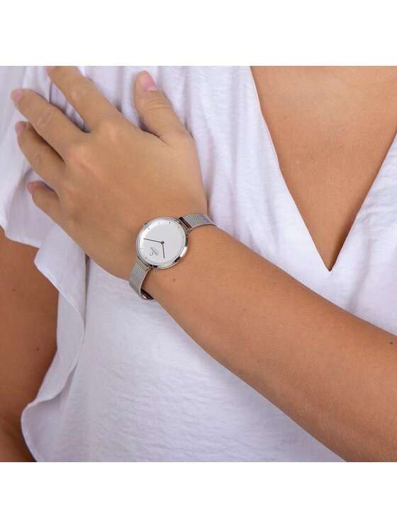 Obaku Obaku Zegarek V225LXCIMC Srebrny