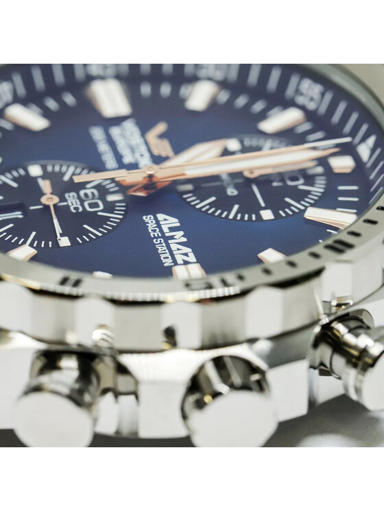 Vostok Europe Vostok Europe Zegarek 6S11/320A675 Srebrny
