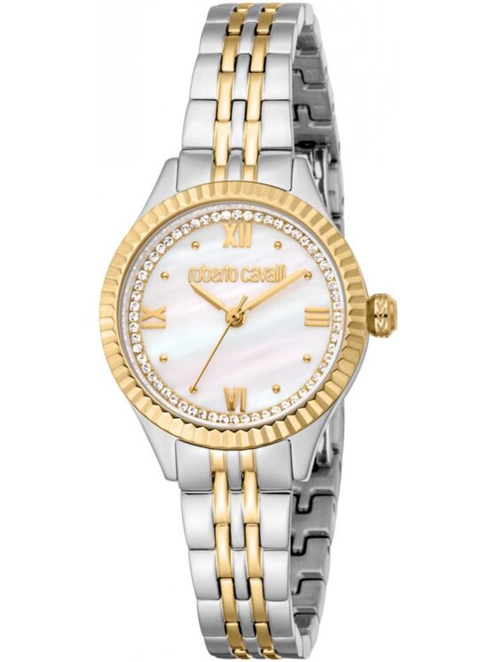 Roberto Cavalli Roberto Cavalli Zegarek RC5L124M0085 Złoty