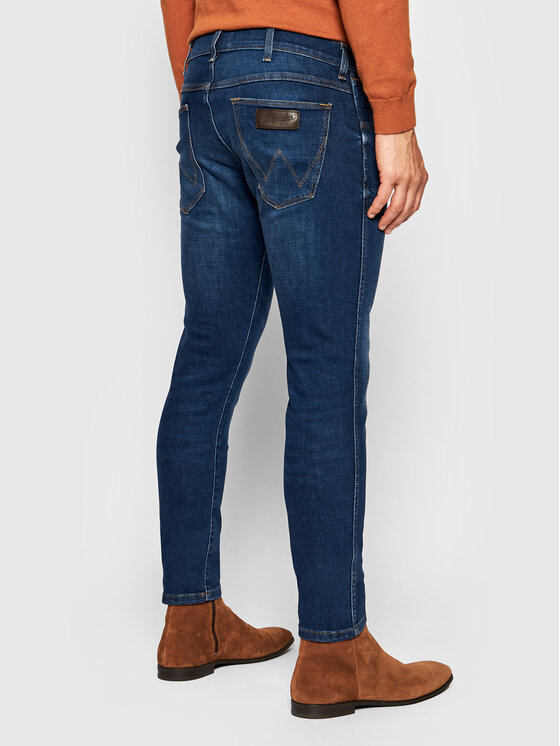 Wrangler Wrangler Jeans Bryson W14XCJ027 112141172 Blu scuro Skinny Fit