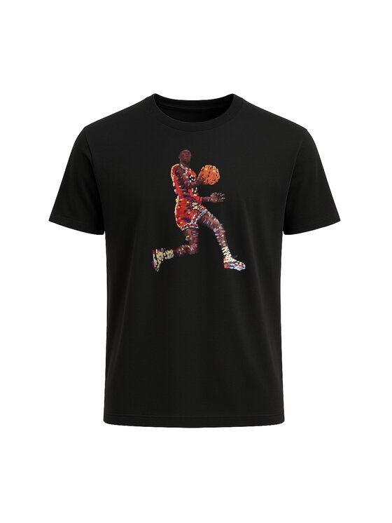 Nike Nike T-Shirt Flight Czarny Regular Fit