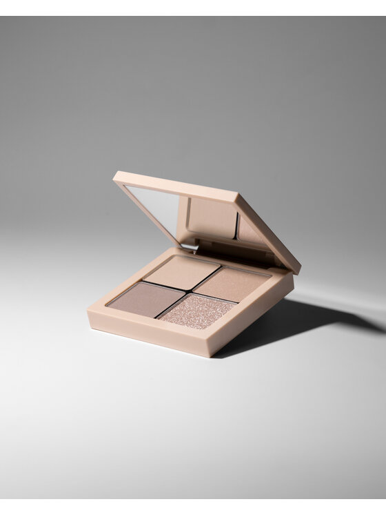 INGLOT INGLOT Kasetka Flexi Freedom System z lusterkiem Paleta cieni do powiek Beżowa