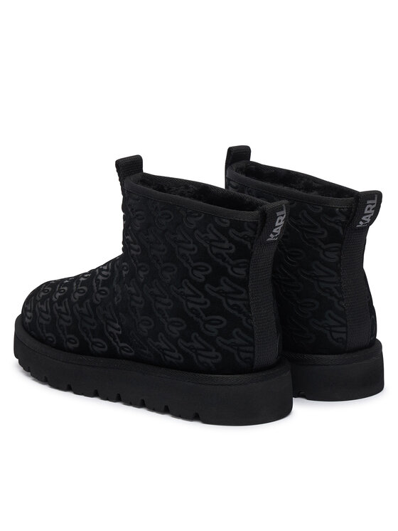 KARL LAGERFELD KARL LAGERFELD Sněhule Skylar Lo KL47636 Černá