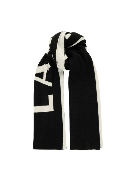 La Mania La Mania Sciarpa SIGNATURE SCARF Nero