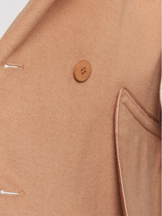 TWINSET TWINSET Wollmantel 222TP2056 Beige Regular Fit