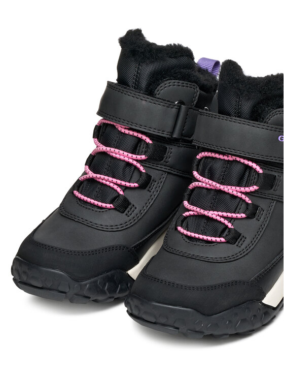 Geox Geox Schneeschuhe J Trekkyup B Ab J46M7A 0MEMS C9266 S Schwarz