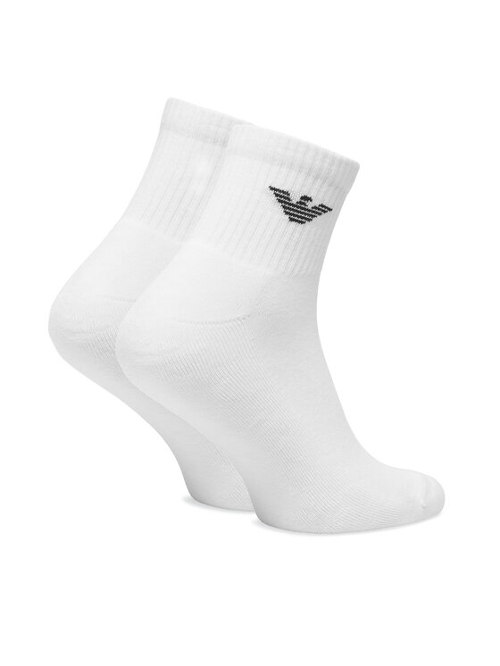 Emporio Armani Underwear Emporio Armani Underwear Krátke ponožky EM000551 AF14499 M0066 Biela