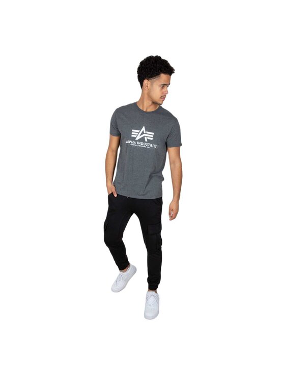 Alpha Industries Alpha Industries T-Shirt AI.100501-597-3XL Szary Basic Fit