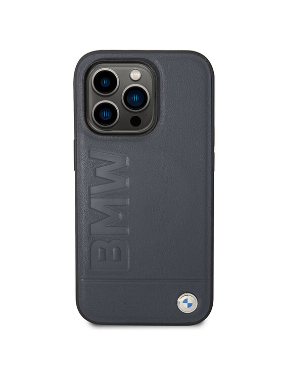 BMW Motorsport BMW Motorsport Etui na telefon iPhone 14 Pro Max Granatowy