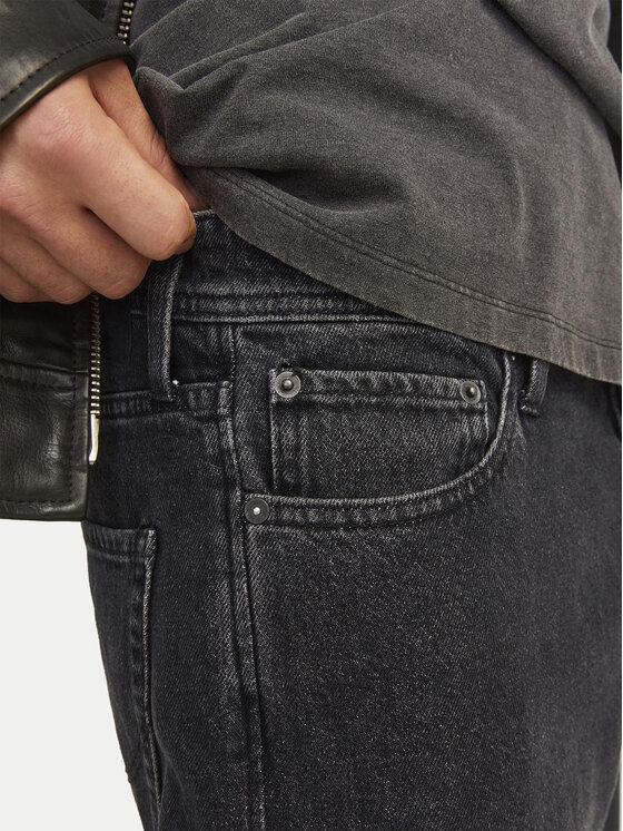Jack & Jones Jack & Jones Farmer Eddie 12252764 Fekete Loose Fit