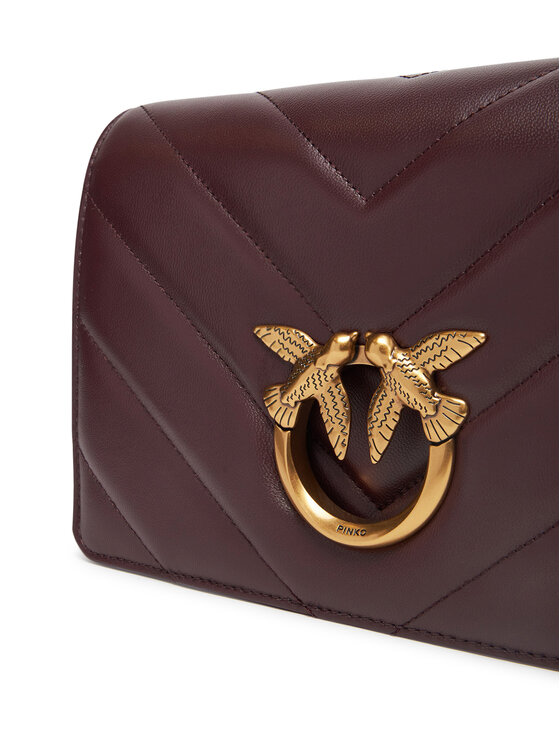 PINKO PINKO Torebka Love Click Classic PE 25 PLTT 100063 A136 Fioletowy