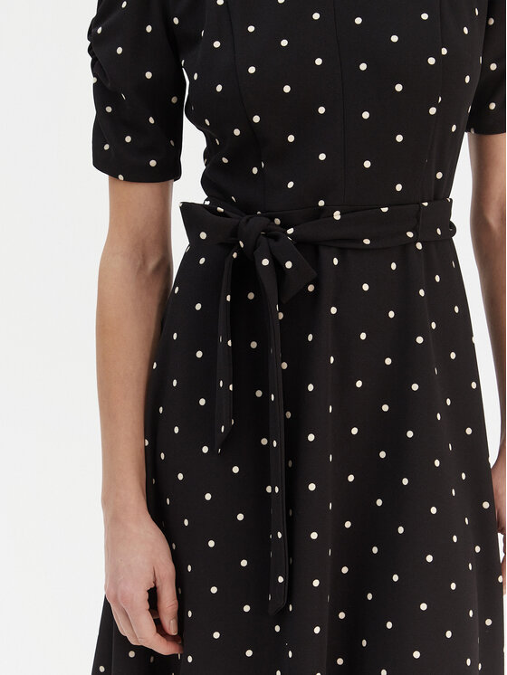 DKNY DKNY Vsakodnevna obleka DD1G3848 Črna Regular Fit