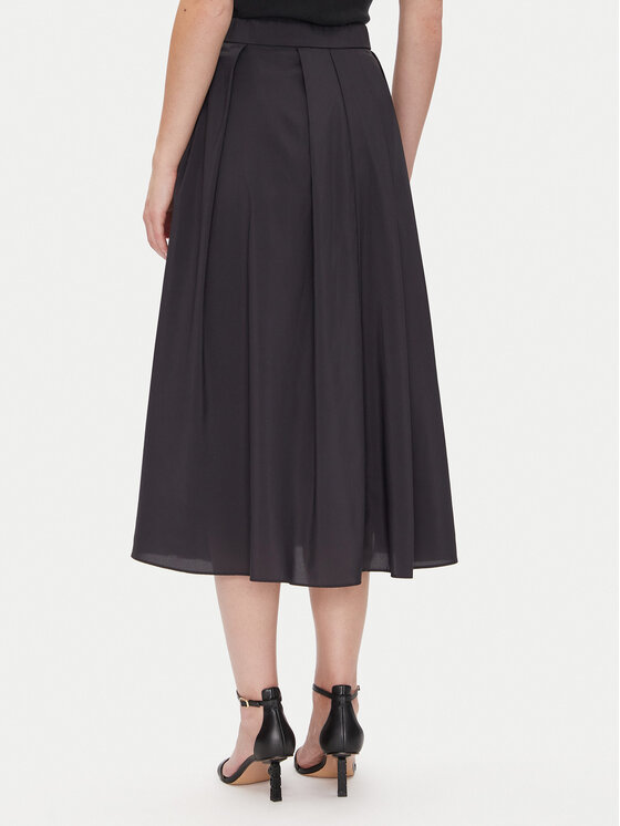 DKNY DKNY Trapézová sukně P5AN7A13 Černá Loose Fit