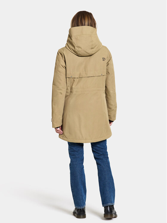 Didriksons Didriksons Parka Frida Wns Parka 7 504815 Beige Regular Fit