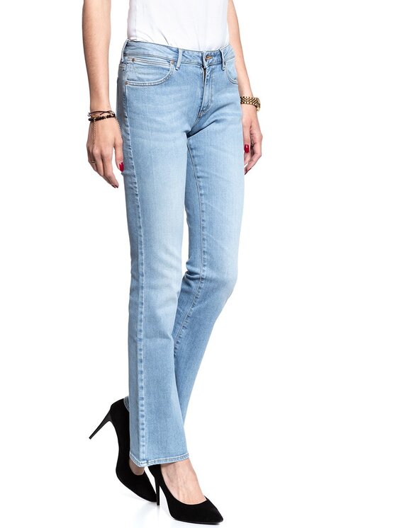 Wrangler Wrangler Jeansy BOOTCUT Niebieski Regular Fit