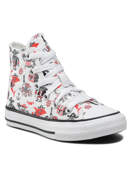 Converse Converse Trampki Chuck Taylor All Star Pirate 372874C Biały