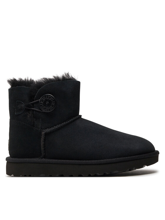 Ugg Ugg Sniego batai W Mini Bailey Button II 1016422 Juoda