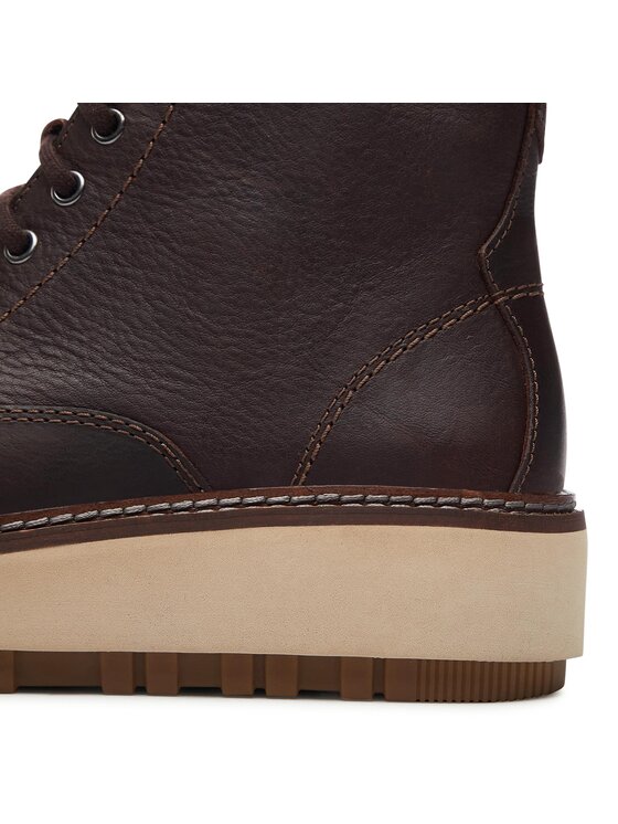 Clarks Clarks Μποτάκια Orianna W Lace 261747994 Καφέ