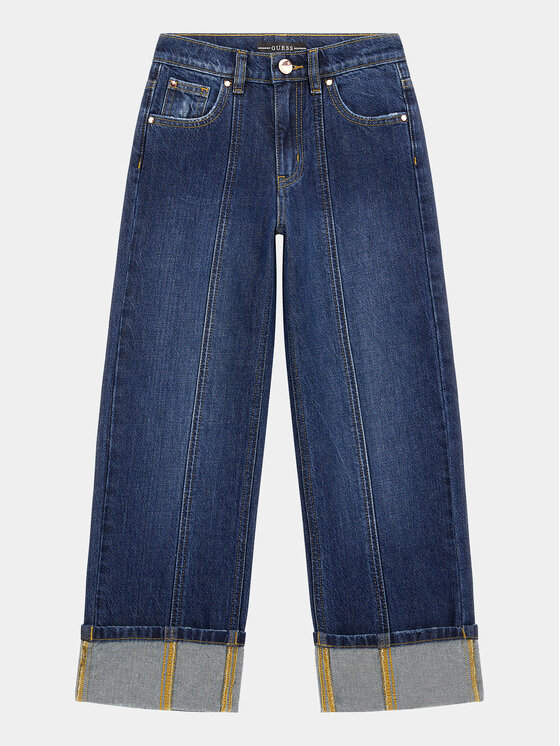 Guess Guess Τζιν J4RA07 D45E0 Μπλε Relaxed Fit