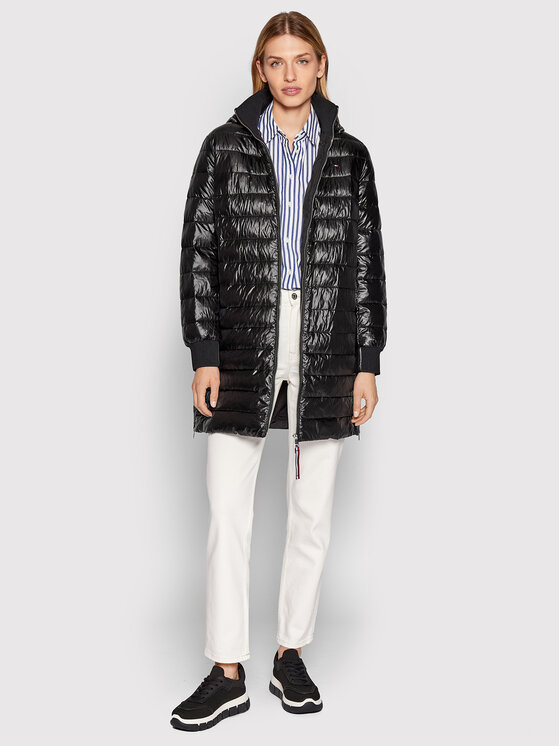 Tommy Hilfiger Tommy Hilfiger Kevad-sügis jope Sporty Sorona Side Zip WW0WW35089 Must Relaxed Fit
