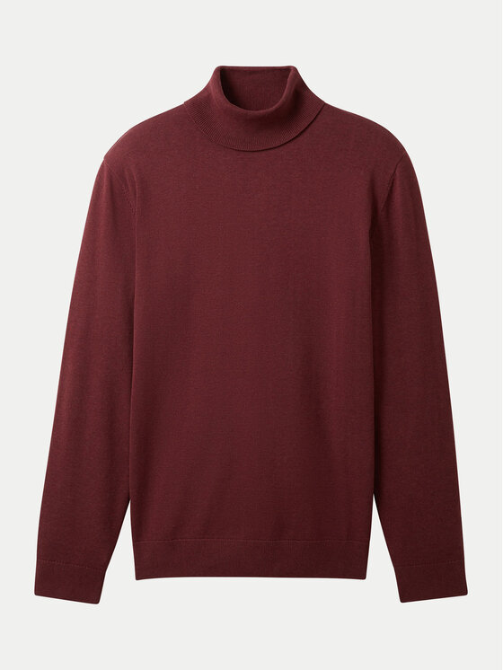 Tom Tailor Tom Tailor Rolák 1038202 Bordová Regular Fit