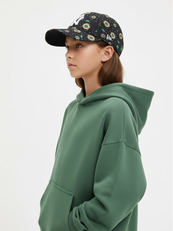 New Era New Era Cappellino Kids Floral Aop 940 Ne 60503478 M Nero