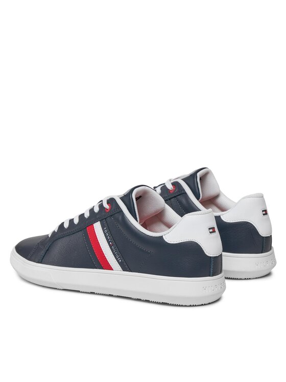 Tommy Hilfiger Tommy Hilfiger Superge Essential Leather Cupsole FM0FM04921 Modra