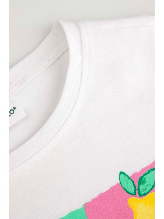 Coccodrillo Coccodrillo T-Shirt WC6143204WGK-001 Biały Regular Fit