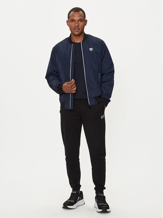 EA7 Emporio Armani EA7 Emporio Armani Kurtka bomber 8NPB12 PN7LZ 1562 Granatowy Regular Fit