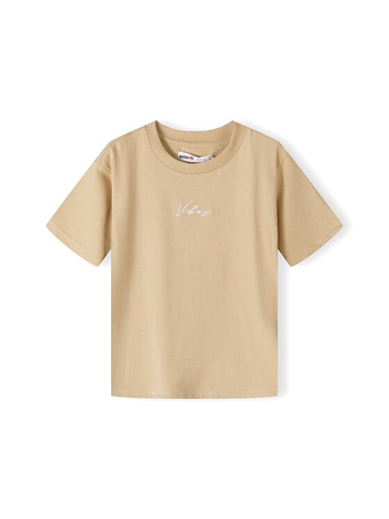 minoti minoti T-Shirt 23fleece207 Czarny Regular Fit