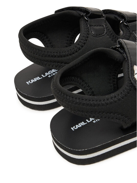 KARL LAGERFELD KARL LAGERFELD Sandály Z31183 M Černá
