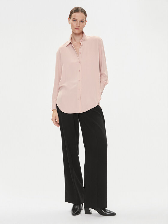 Calvin Klein Calvin Klein Риза K20K205682 Розов Relaxed Fit