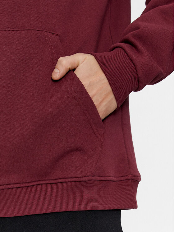 Reebok Reebok Суитшърт Identity Fleece Stacked Logo IM3955 Бордо Regular Fit