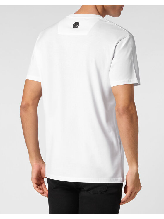 PHILIPP PLEIN PHILIPP PLEIN T-Shirt 14939 Biały Regular Fit