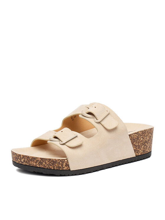 JENNY JENNY Pantoletten CEO-WYL1910-3 Beige