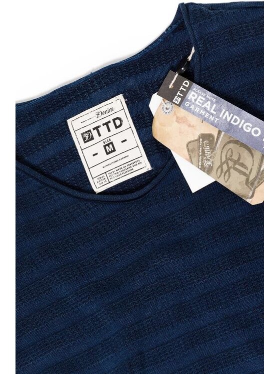 Tom Tailor Tom Tailor Sweter CREW-NECK SWEATER Szary Regular Fit
