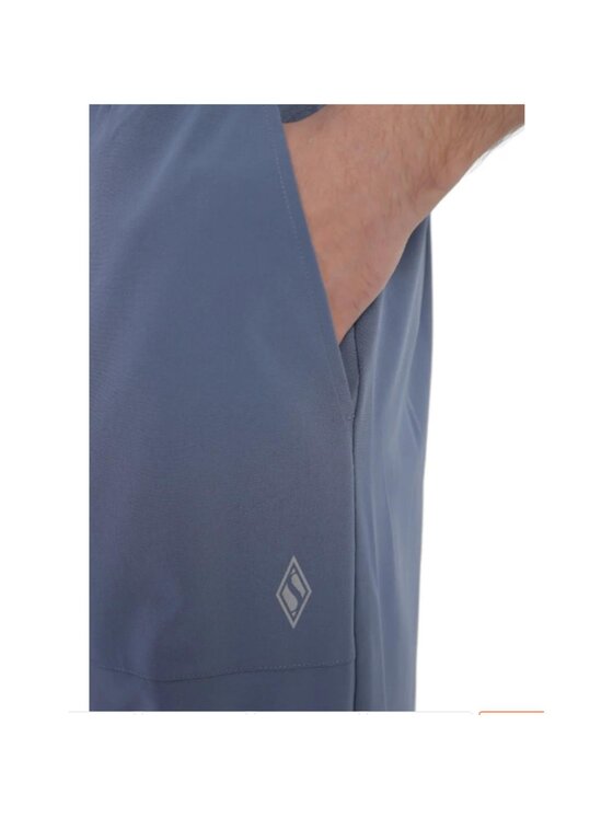 Skechers Skechers Spodnie dresowe MPT137-BLGY Niebieski Regular Fit