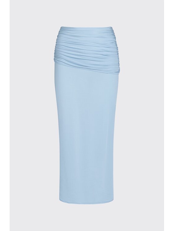 MARI PRETI MARI PRETI Maxi sukně Mira Modrá Slim Fit
