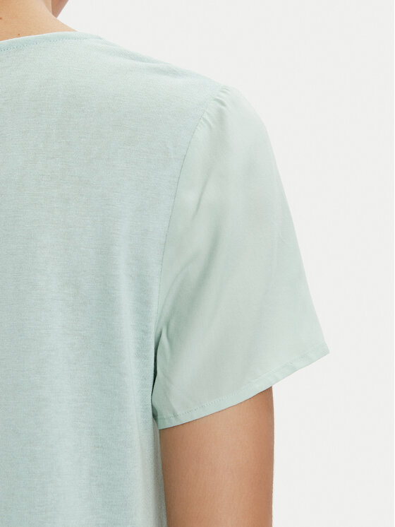 Vero Moda Vero Moda Blúzka Brit 10285552 Zelená Loose Fit