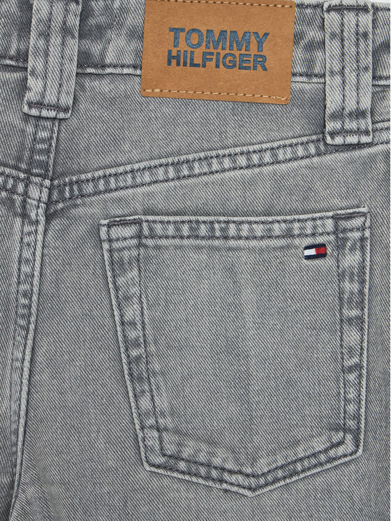 Tommy Hilfiger Tommy Hilfiger Дънки Mabel KG0KG08647 Сив Wide Leg