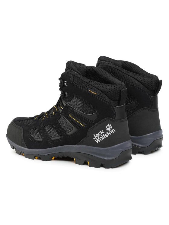 Jack Wolfskin Jack Wolfskin Трекінгові черевики Vojo 3 Wt Texapore Mid M 4042461 Чорний